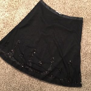❤️ New Old Navy Mesh Sequin Flare Party Skirt